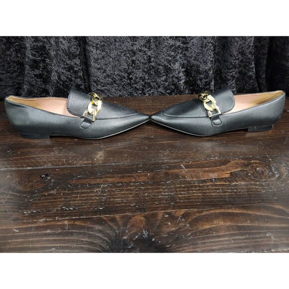 NEW Linea Paolo Mabel Black Pointed Toe Loafers/Sz. 4M - Picture 4 of 9